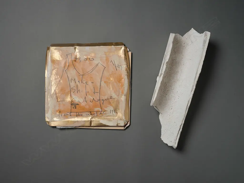 et al.? Estate of L. Budd (attributed) 'Make shift catalogue' (Modified found object), Image 1++